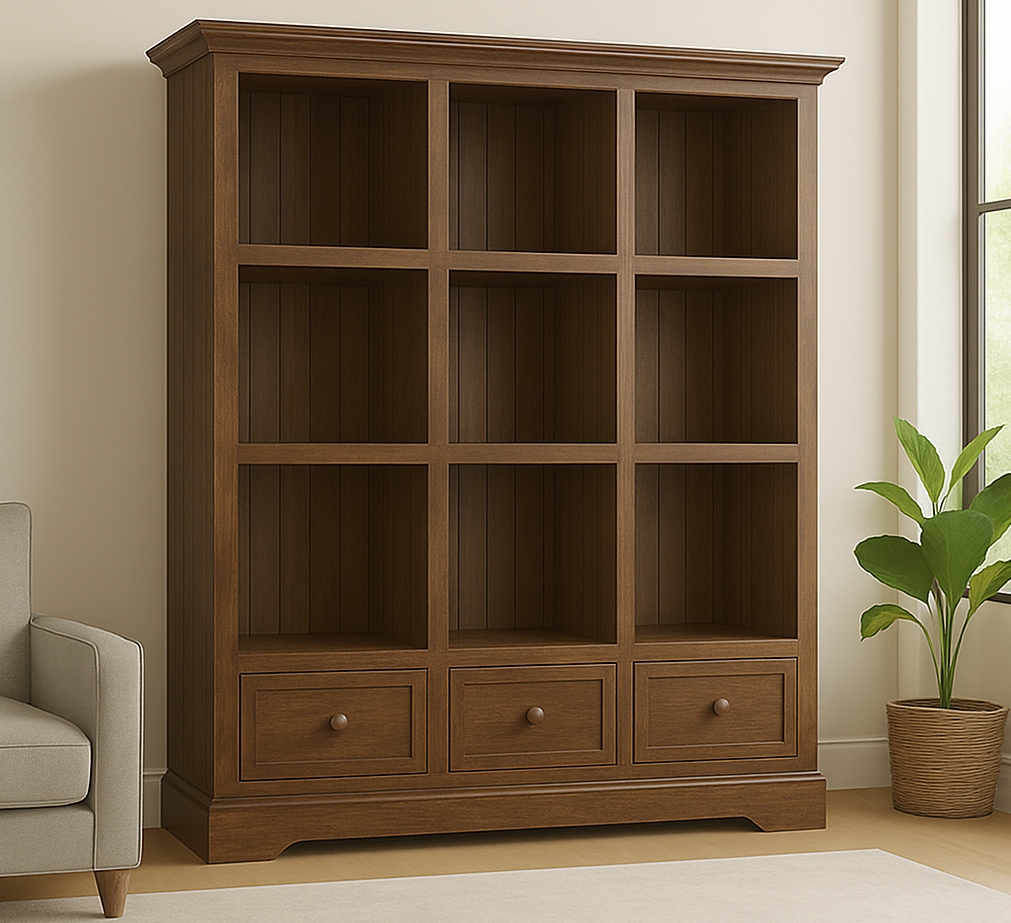 JOSIA (AUSSIE MADE) HIGHLINE BOOKCASE COLLECTION - ASSORTED COLOURS - STARTING FROM $999