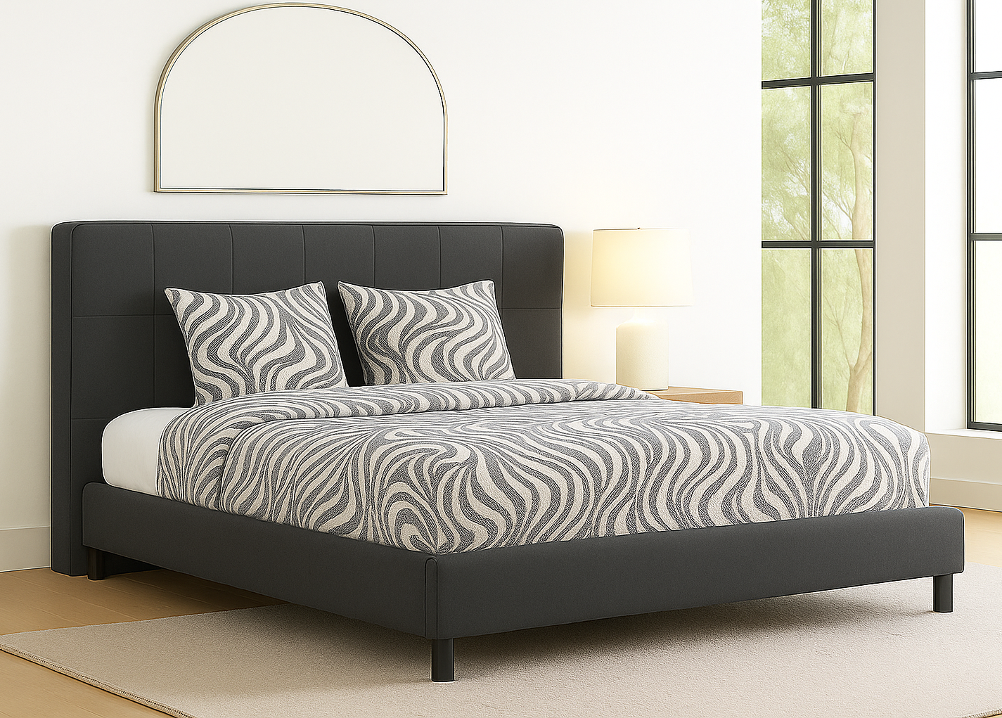 KEYS (AUSSIE MADE) UPHOLSTERED BEDROOM COLLECTION – ASSORTED FABRICS & COLOURS - STARTING FROM $799