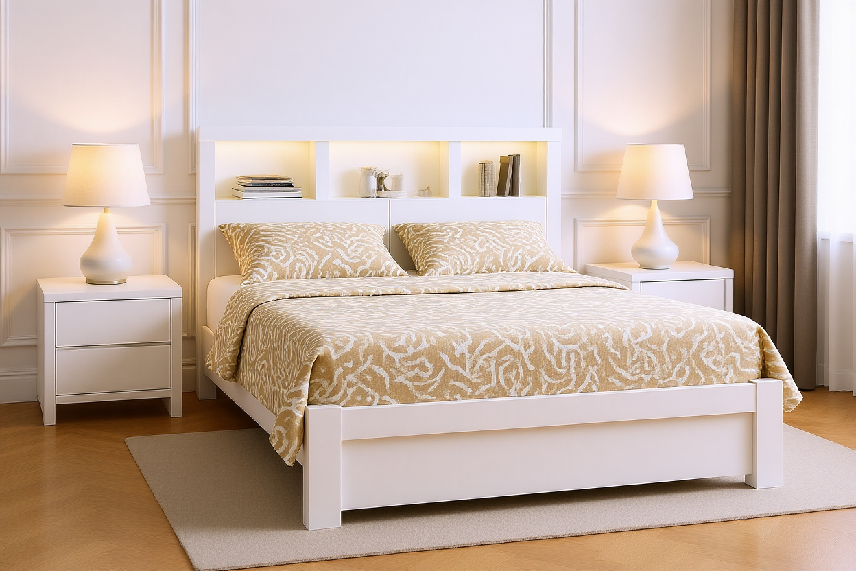 LUGANO (AUSSIE MADE) BEDROOM COLLECTION - ASSORTED STAINED COLOURS - STARTING FROM $999