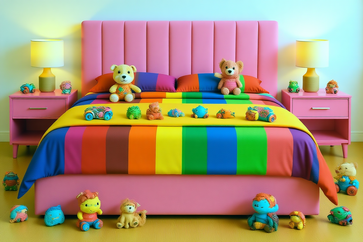 COMFY (AUSSIE MADE) KIDS UPHOLSTERED BEDROOM COLLECTION – ASSORTED FABRICS AND COLOURS - STARTING FROM $1499