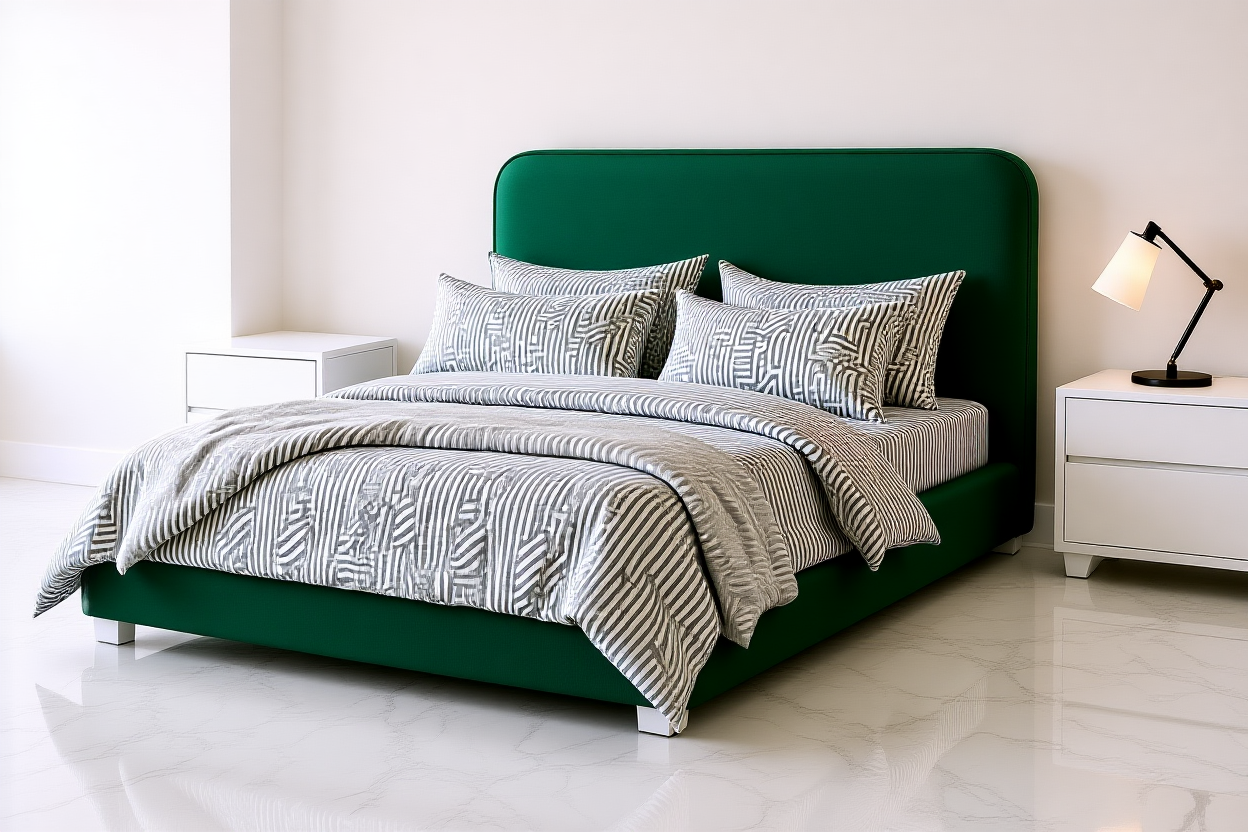 MAXINE (AUSSIE MADE) UPHOLSTERED BEDROOM COLLECTION - ASSORTED FABRICS AND COLOURS - STARTING FROM $699