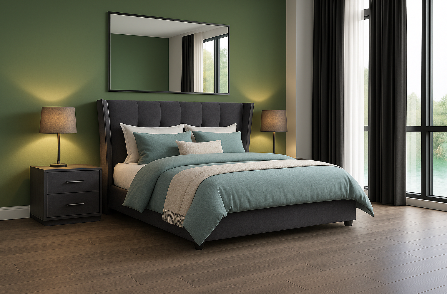 MONIQUE (AUSSIE MADE) UPHOLSTERED BEDROOM COLLECTION – ASSORTED FABRICS & COLOURS - STARTING FROM $899