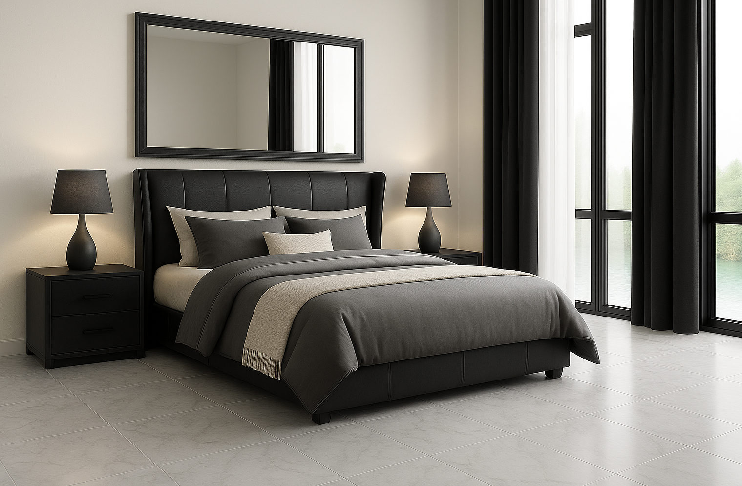 MONIQUE (AUSSIE MADE) UPHOLSTERED BEDROOM COLLECTION – ASSORTED FABRICS & COLOURS - STARTING FROM $899