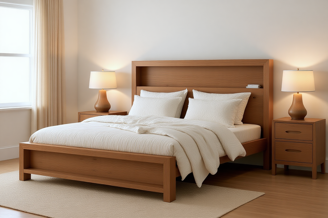 NEWTOWN (AUSSIE MADE) ALL TIMBER BEDROOM COLLECTION - ASSORTED STAINED COLOURS - STARTING FROM $3999