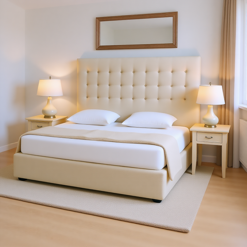 OSLO UPHOLSTERED BEDROOM COLLECTION - ASSORTED FABRICS & COLOURS - STARTING from $899