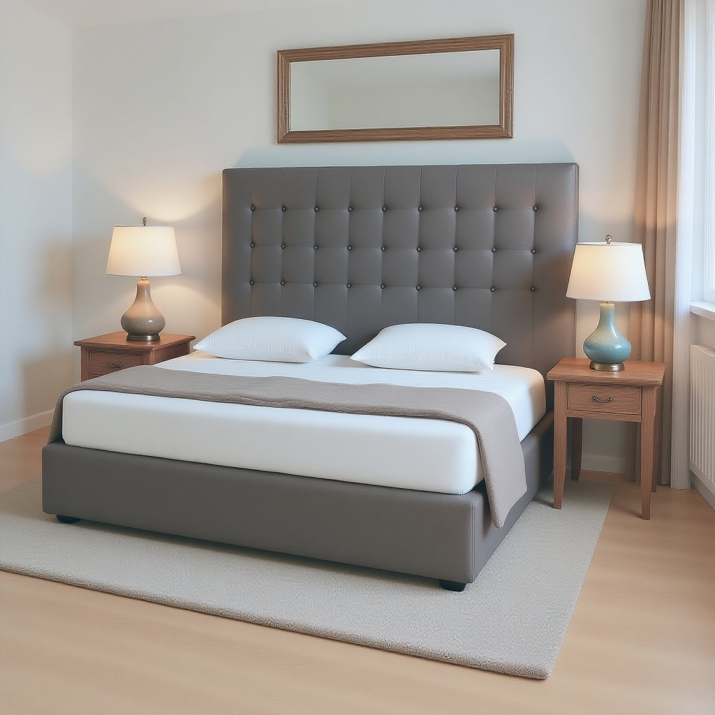 OSLO UPHOLSTERED BEDROOM COLLECTION - ASSORTED FABRICS & COLOURS - STARTING from $899