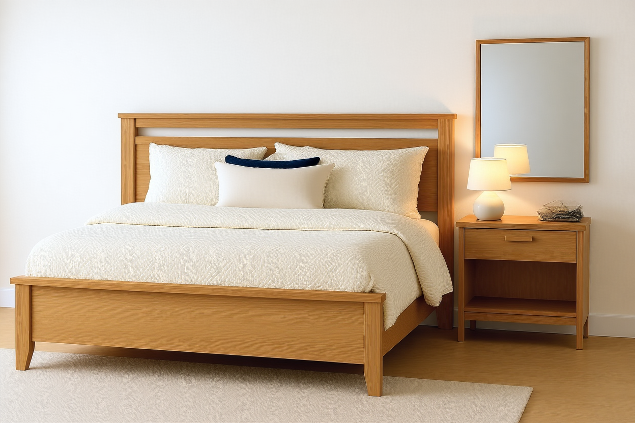PORTLAND (AUSSIE MADE) SOLID TIMBER BEDROOM COLLECTION - ASSORTED STAINED COLOURS - STARTING FROM $999