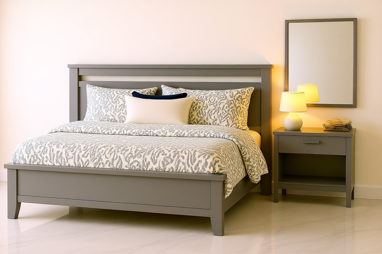 PORTLAND (AUSSIE MADE) SOLID TIMBER BEDROOM COLLECTION - ASSORTED STAINED COLOURS - STARTING FROM $999