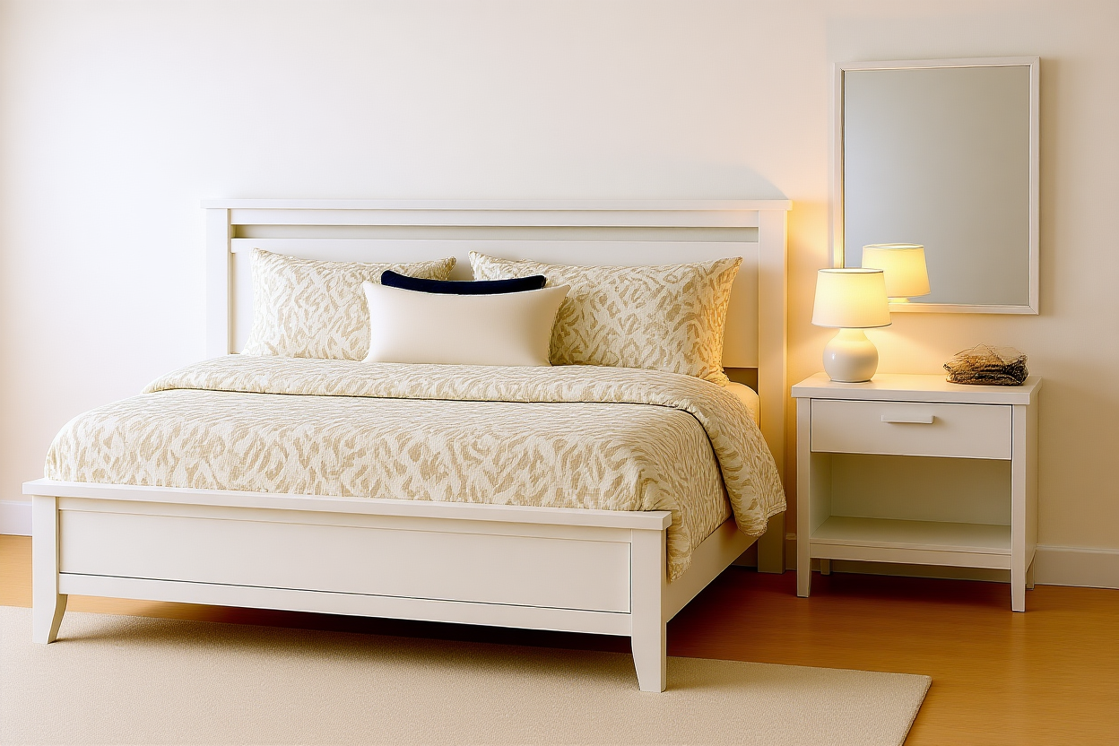 PORTLAND (AUSSIE MADE) SOLID TIMBER BEDROOM COLLECTION - ASSORTED STAINED COLOURS - STARTING FROM $999