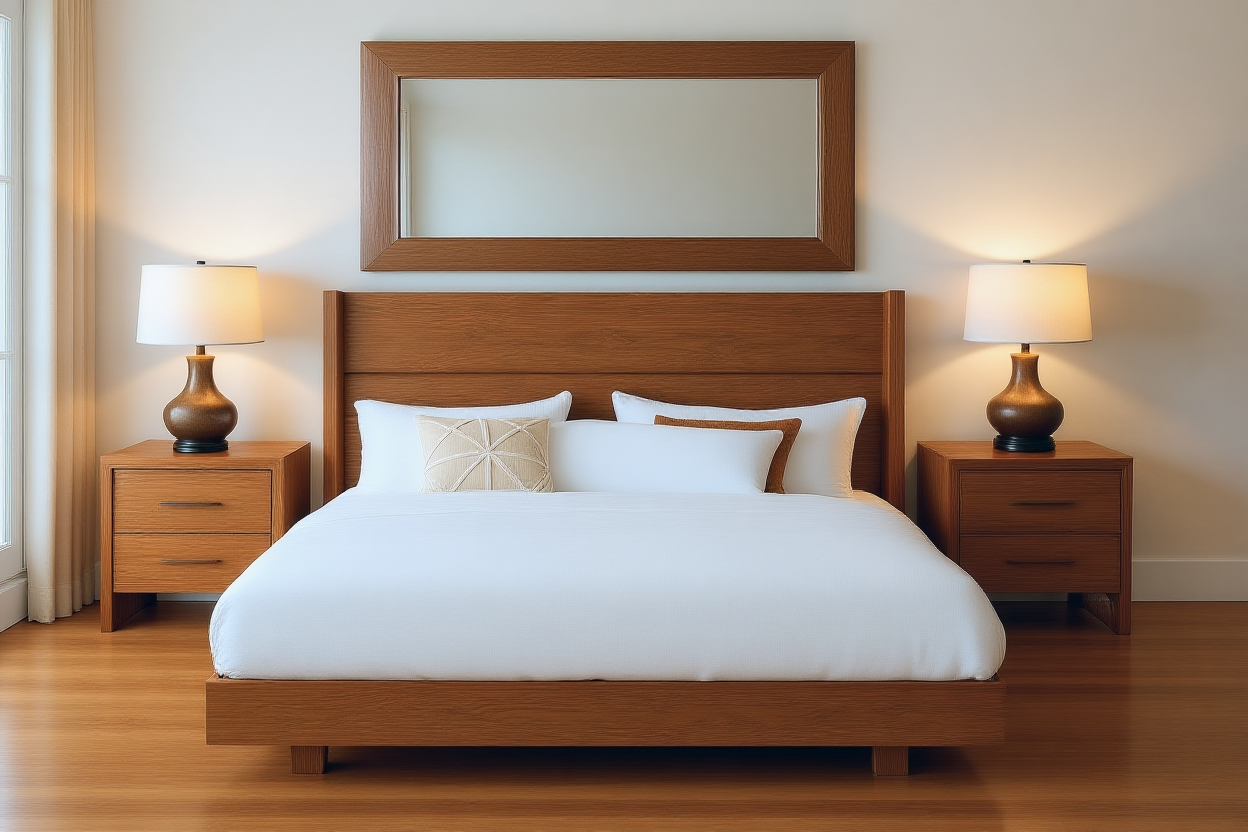 RIALTO (AUSSIE MADE) BEDROOM COLLECTION - ASSORTED STAINED COLOURS - STARTING FROM $1999
