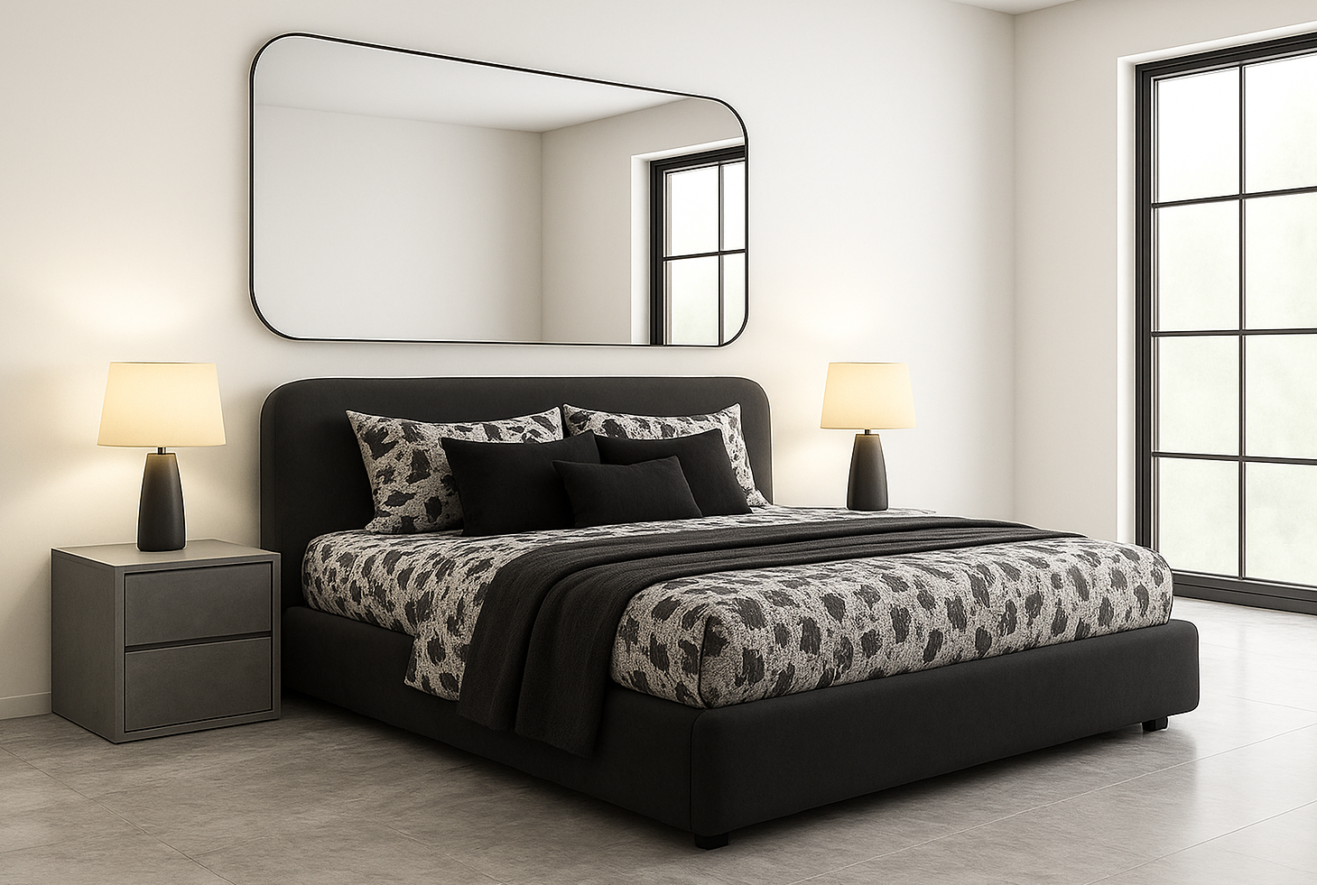 ROSALIE (AUSSIE MADE) UPHOLSTERED BEDROOM COLLECTION - ASSORTED FABRICS AND COLOURS - STARTING FROM $599