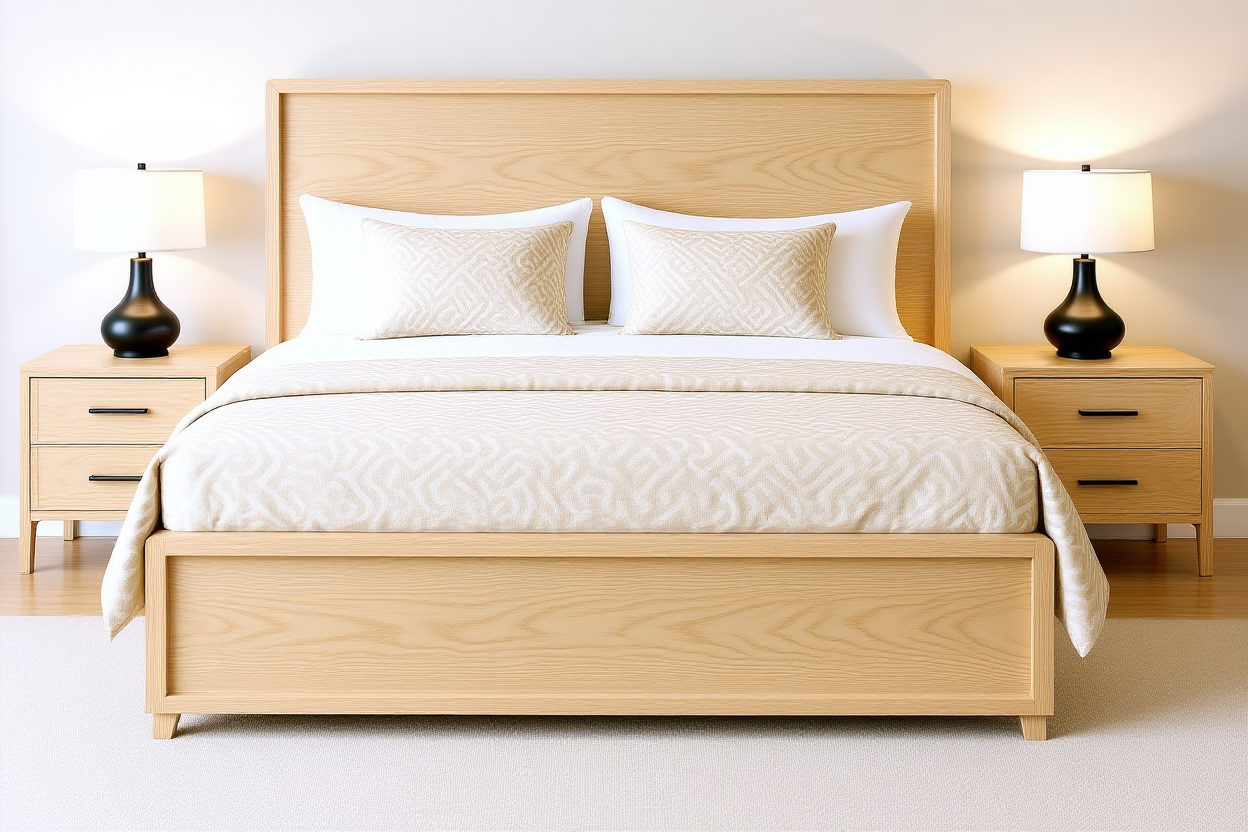ROUNDING (AUSSIE MADE) TIMBER BEDROOM COLLECTION - ASSORTED STAINED COLOURS - STARTING FROM $1999
