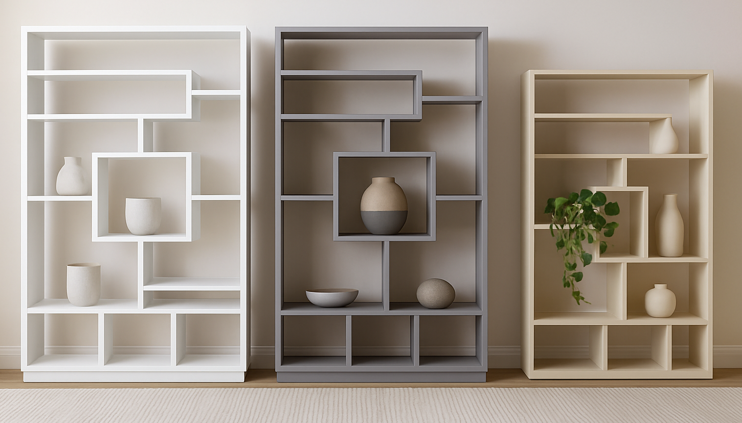 SHAREE (AUSSIE MADE) ROOM DIVIDER COLLECTION - ASSORTED PAINTED COLOURS - STARTING FROM $1199