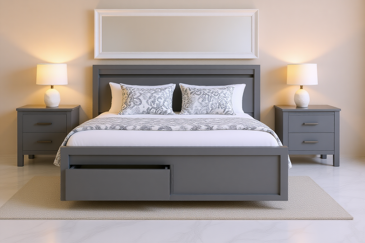 TOPPS (AUSSIE MADE) BEDROOM COLLECTION - ASSORTED PAINTED COLOURS - STARTING FROM $1499