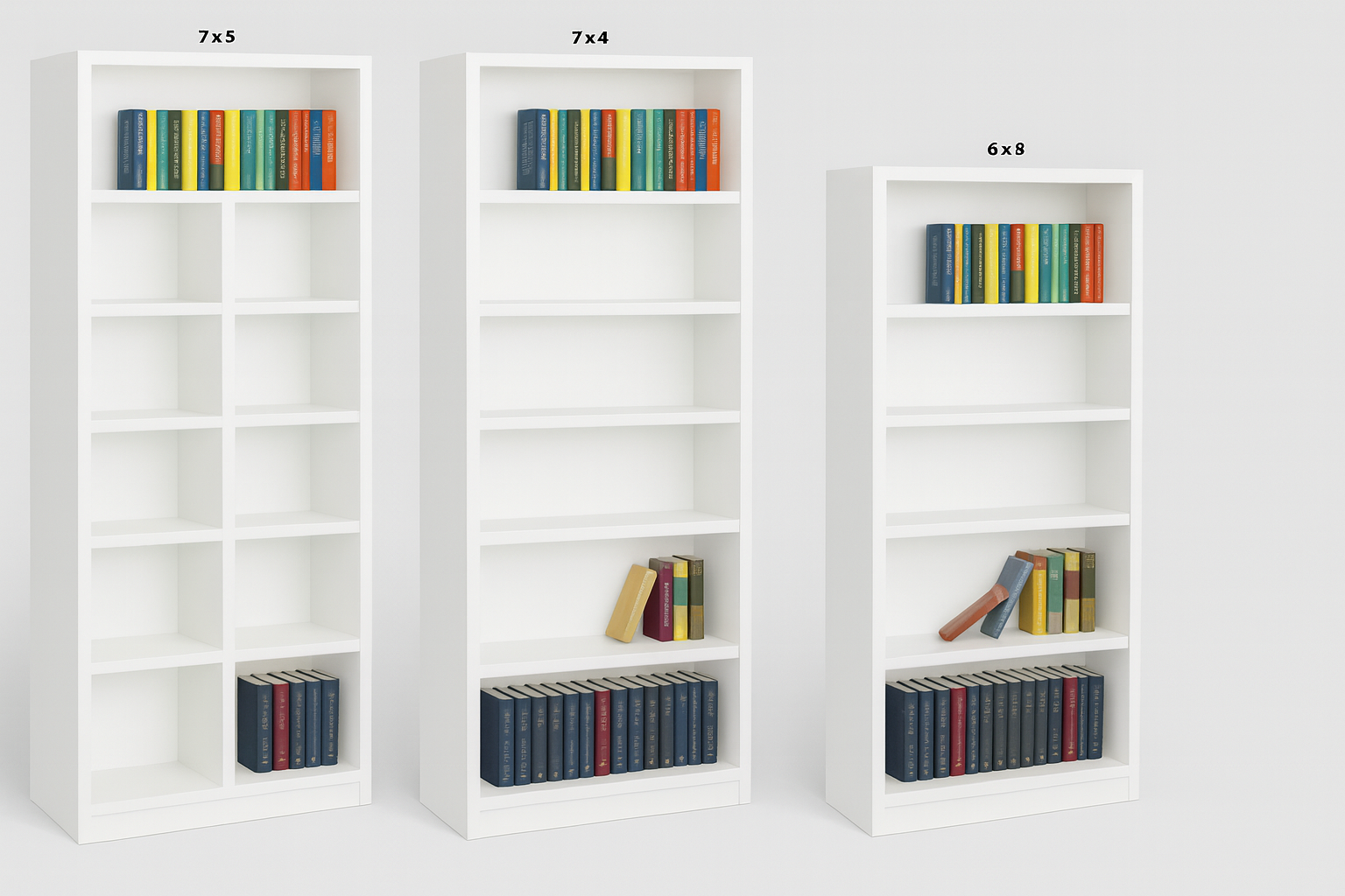 SUSSIE (AUSSIE MADE) HIGHLINE BOOKCASE COLLECTION - ASSORTED PAINTED COLOURS - STARTING FROM $399 (Copy)