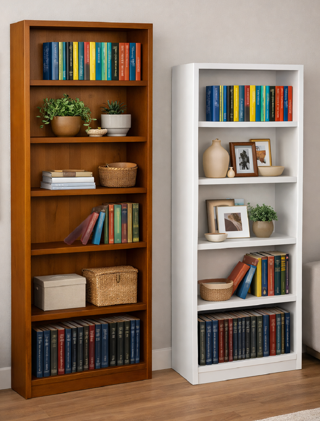 SUSSIE (AUSSIE MADE) HIGHLINE BOOKCASE COLLECTION - ASSORTED COLOURS - STARTING FROM $399