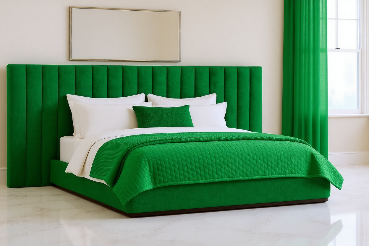 VACATION (AUSSIE MADE) UPHOLSTERED BEDROOM COLLECTION - ASSORTER FABRICS  AND COLOURS - STARTING FROM $1999