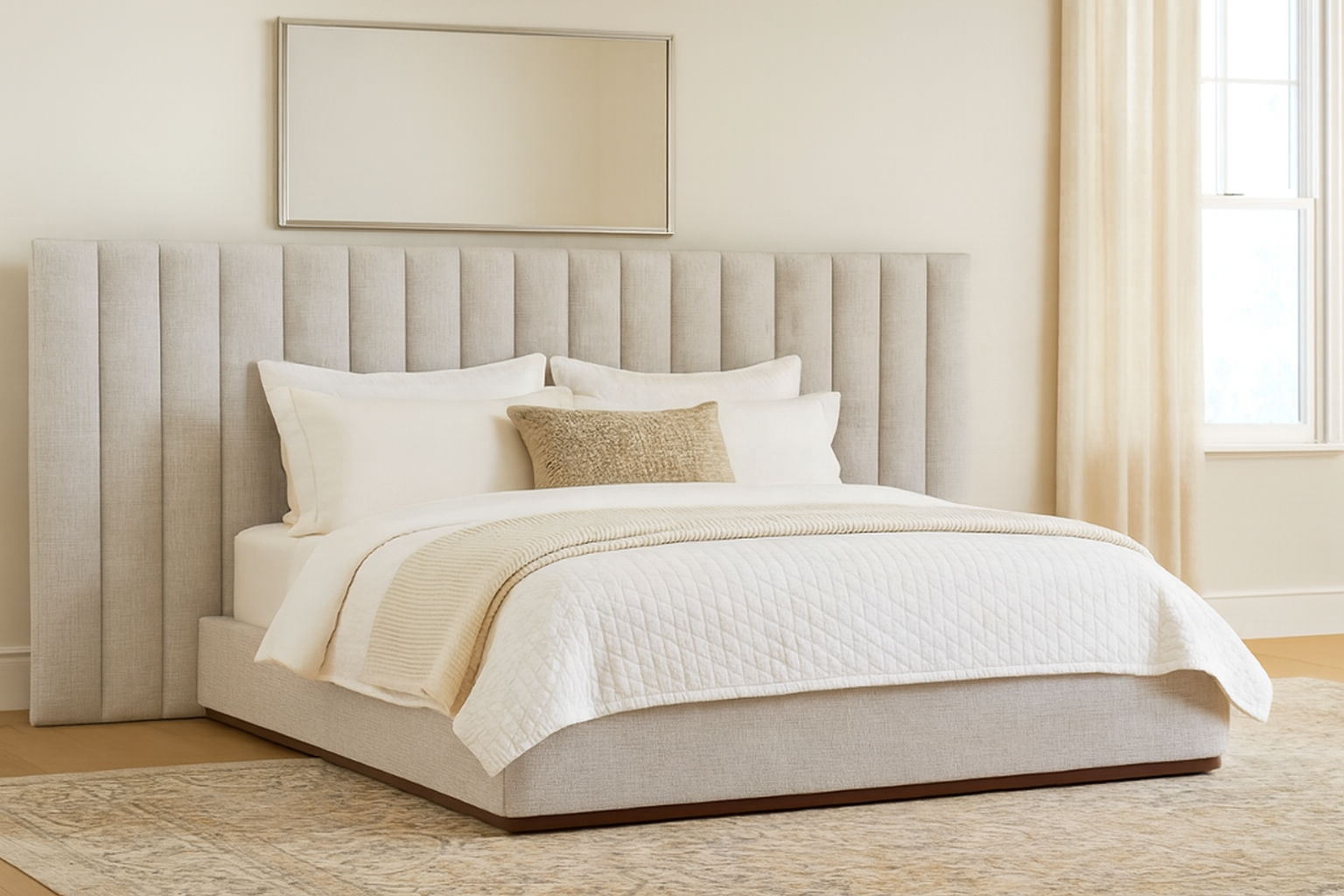 VACATION (AUSSIE MADE) UPHOLSTERED BEDROOM COLLECTION - ASSORTER FABRICS  AND COLOURS - STARTING FROM $1999