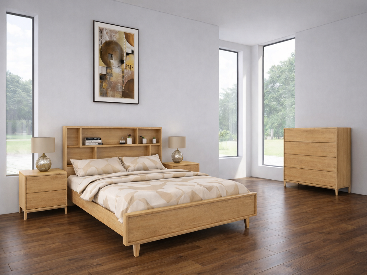 ANTARCTICA (AUSSIE MADE) ZIGZAG BOOKEND BEDROOM COLLECTION - ASSORTED COLOURS - STARTING FROM $1299