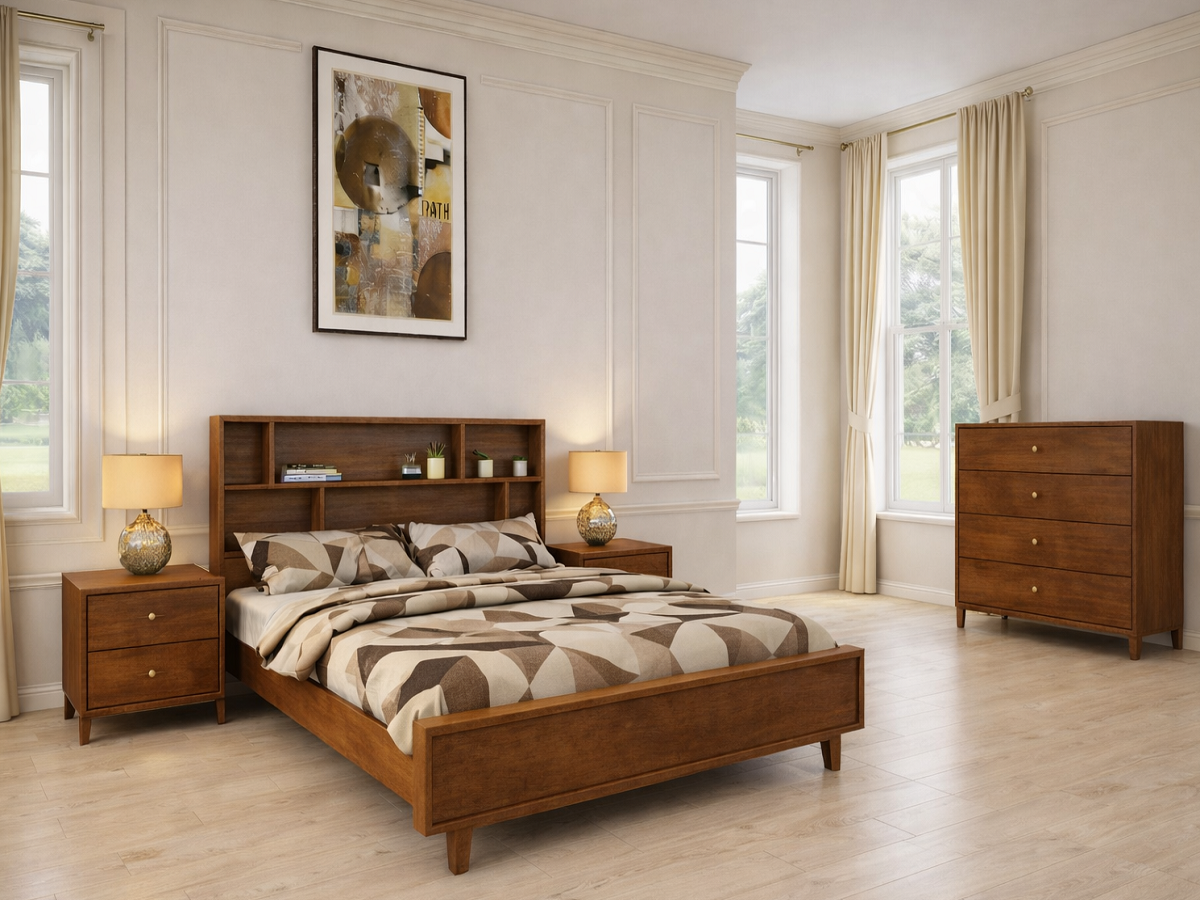 ANTARCTICA (AUSSIE MADE) ZIGZAG BOOKEND BEDROOM COLLECTION - ASSORTED COLOURS - STARTING FROM $1299