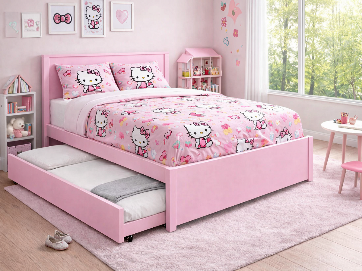 ATTRACTIVE (AUSSIE MADE) BEDROOM WITH TRUNDLE COLLECTION - ASSORTED COLOURS - STARTING FROM $999