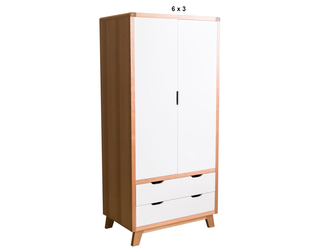 AVALON (AUSSIE MADE) 2 DOOR / 2 DRAWER WARDROBE COLLECTION - ASSORTED PAINTED / STAINED COLOURS - STARTING FROM $1599