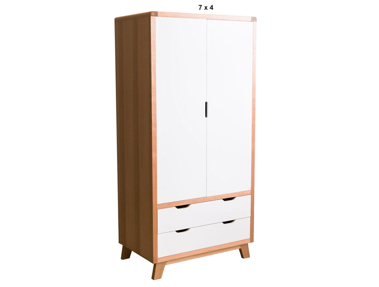 AVALON (AUSSIE MADE) 2 DOOR / 2 DRAWER WARDROBE COLLECTION - ASSORTED PAINTED / STAINED COLOURS - STARTING FROM $1599