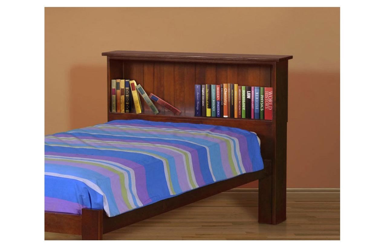KING SINGLE BOOKEND BEDHEAD (AUSSIE MADE) - 1200(H) - WHITE OR ANTIQUE WHITE (NOT AS PICTURED)