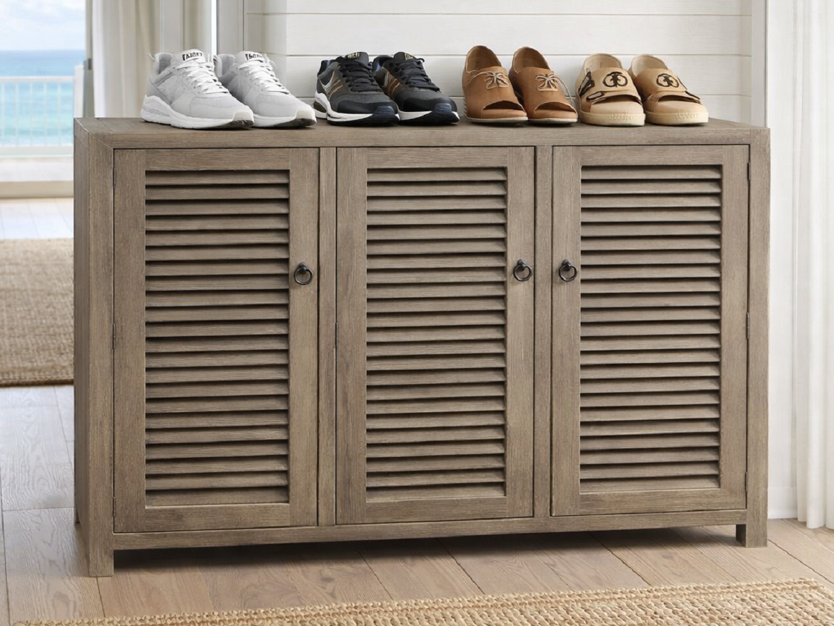 BANDY (AUSSIE MADE) SHOE CABINET WITH LATTICE DOORS COLLECTION - ASSORTED COLOURS - STARTING FROM $599
