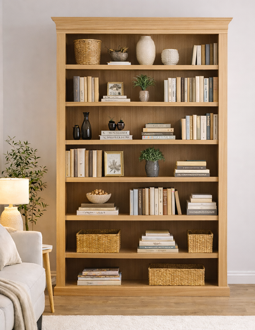 BAYSIDE (AUSSIE MADE) HIGHLINE BOOKCASE COLLECTION - ASSORTED COLOURS - STARTING FROM $899