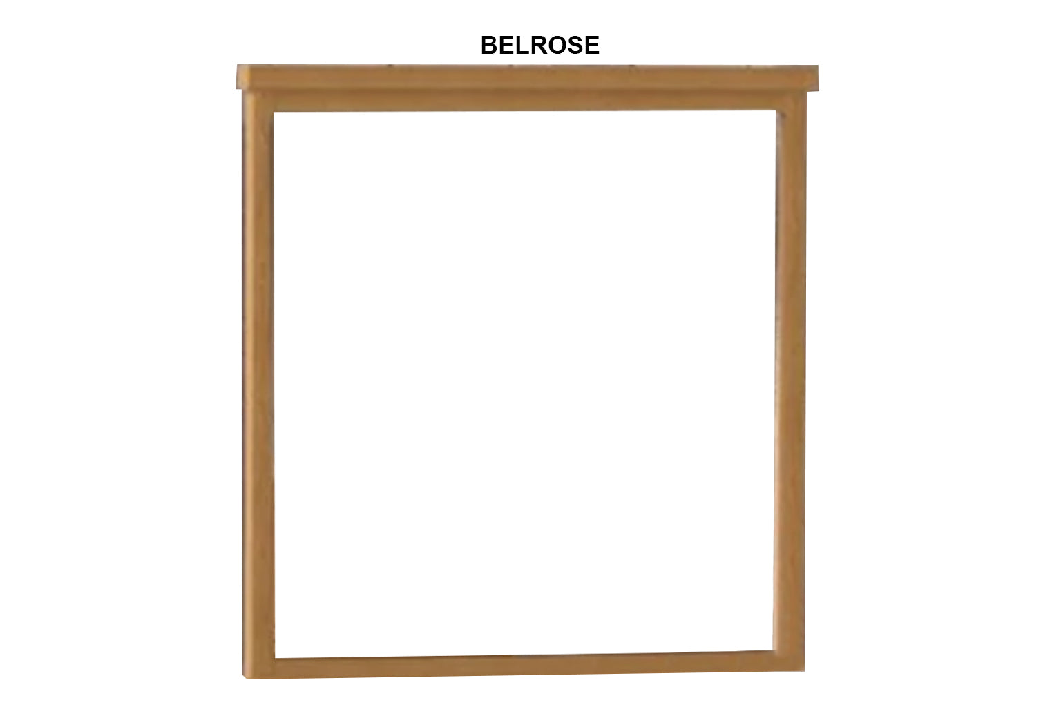 LIBBY (2-TONE) / TUDOR (PAINTED) / BELROSE (STAINED) - (AUSSIE MADE) MIRROR COLLECTION - ASSORTED COLOURS