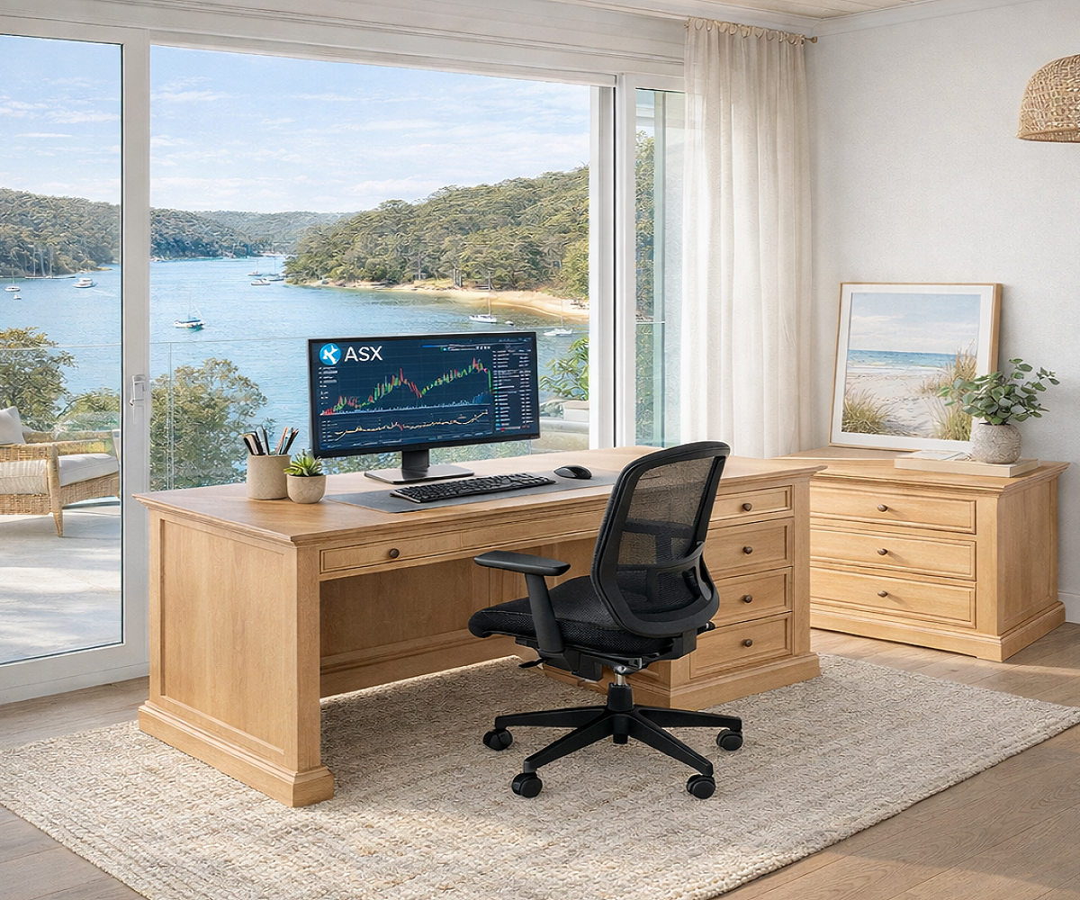 BETTINA (AUSSIE MADE) 5 DRAWER DESK COLLECTION - ASSORTED COLOURS - STARTING FROM $999