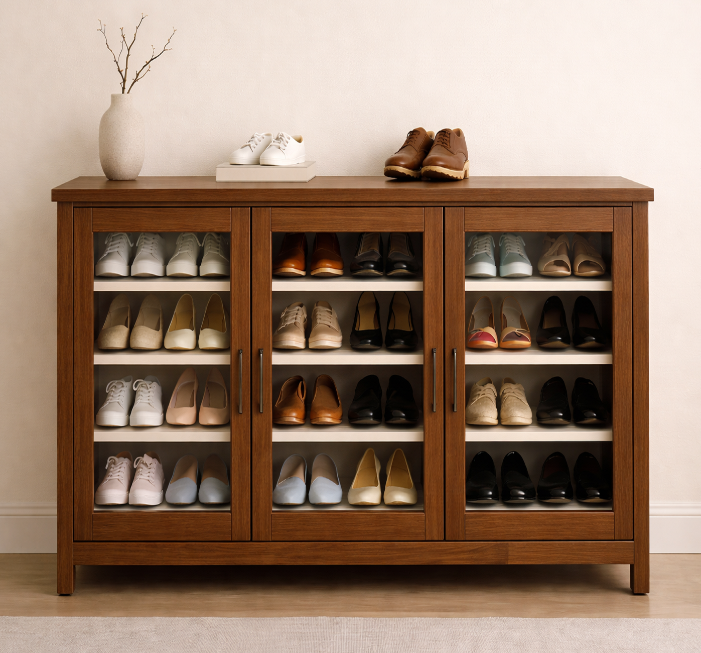 BILLINI (AUSSIE MADE) LOWLINE SHOE CABINET / LIBRARY UNIT COLLECTION - ASSORTED COLOURS - STARTING FROM $599