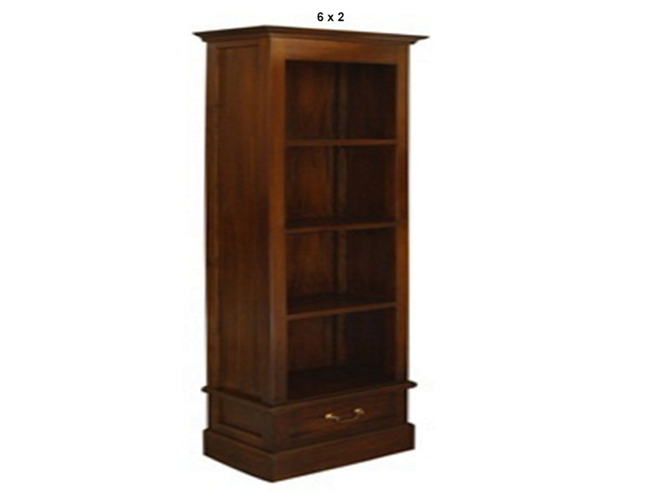 CENTRAL 1 DRAWER BOOKCASE COLLECTION - ASSORTED STAINED / PAINTED COLOURS - STARTING FROM $649