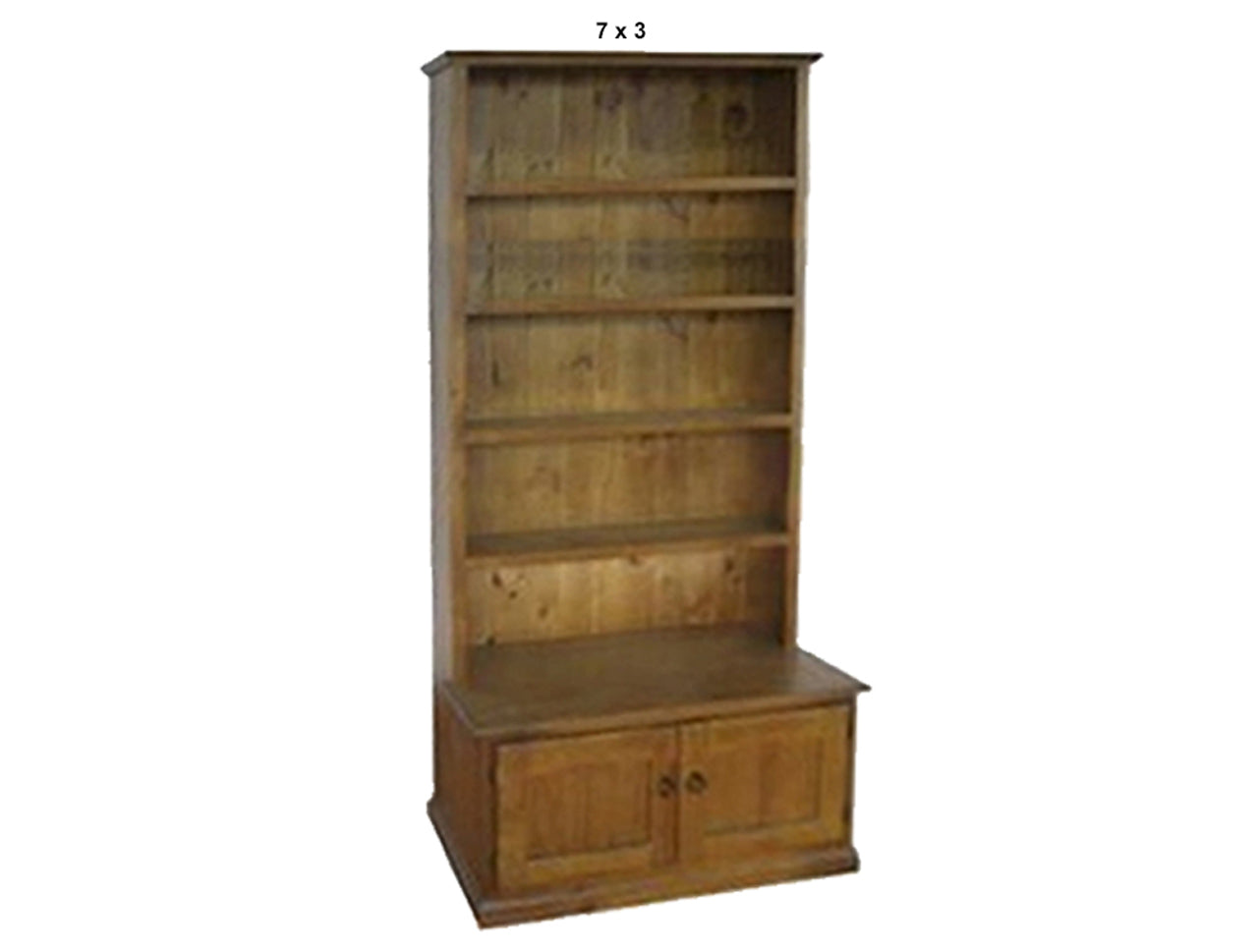 COLONIAL (AUSSIE MADE) BOOKCASE COMBO WITH BOTTOM DOORS COLLECTION - ASSORTED STAINED COLOURS - STARTING FROM $699