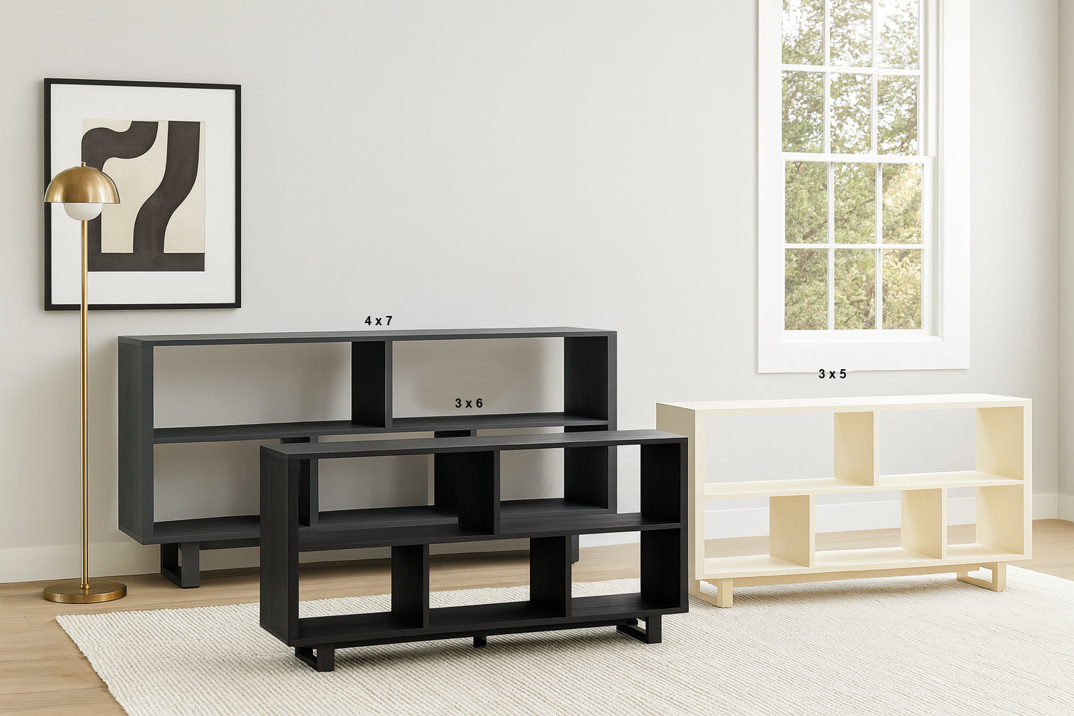 CARNEGIE (AUSSIE MADE) LOWLINE ROOM DIVIDER COLLECTION - ASSORTED COLOURS - STARTING FROM $699