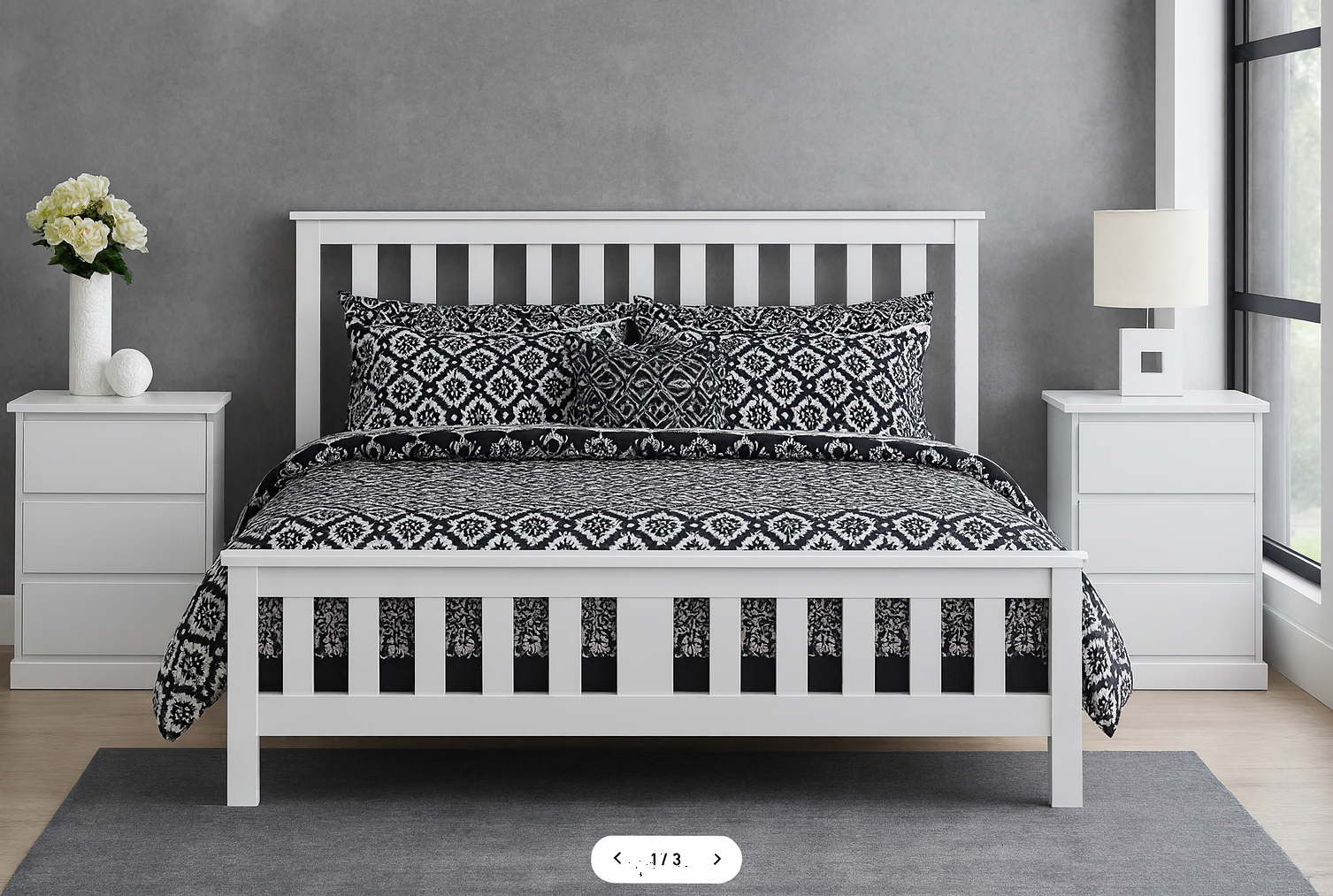 CARRINGTON (AUSSIE MADE) TIMBER BEDROOM COLLECTION - ASSORTED COLOURS - STARTING FROM $999