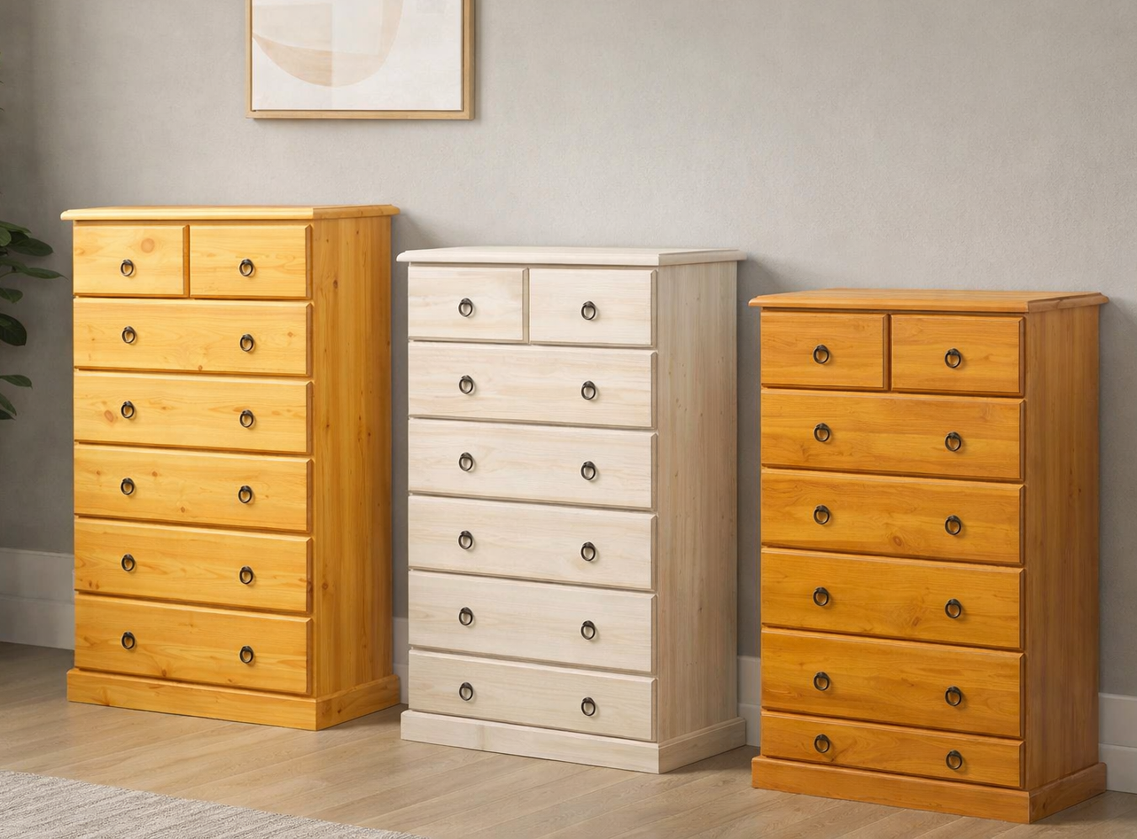 CARRINGTON (AUSSIE MADE) TALLBOY / CHEST COLLECTION - ASSORTED COLOURS - STARTING FROM $899