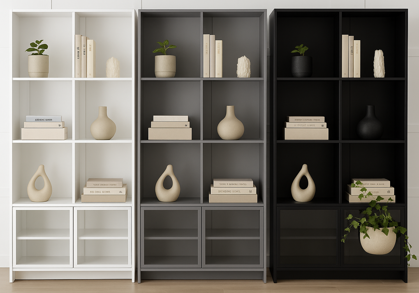 BUTCH (AUSSIE MADE) ROOM DIVIDER WITH DOORS COLLECTION - ASSORTED STAINED AND PAINTED COLOURS - STARTING FROM $1099