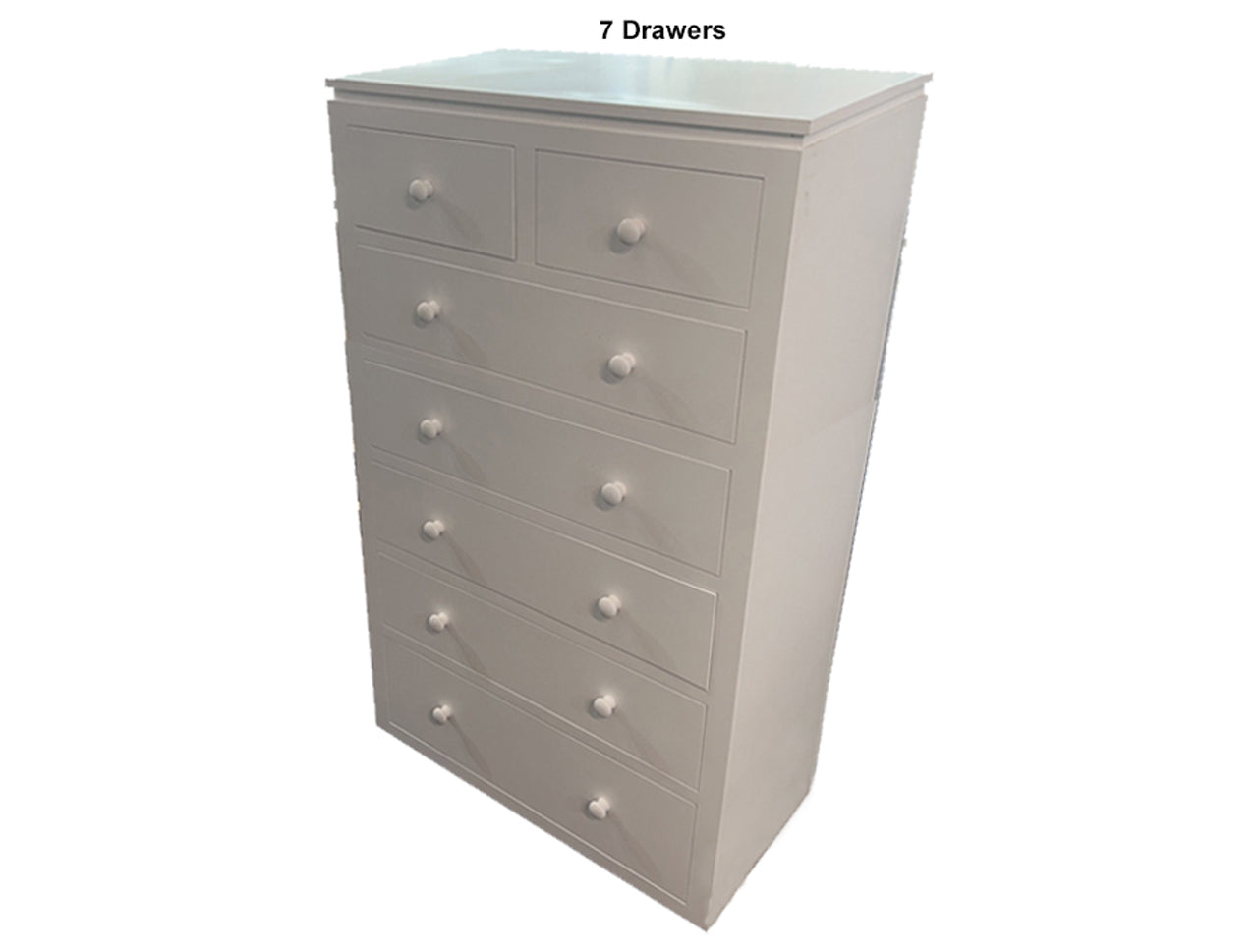 CELINE (AUSSIE MADE) 6 DRAWER TALLBOY WITH KICK BOARD COLLECTION - ASSORTED PAINTED COLOURS - STARTING FROM $999