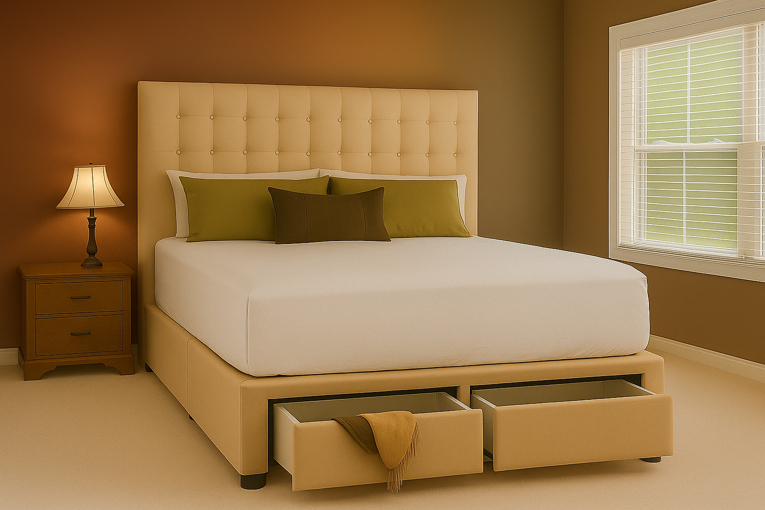 AUSSIE MADE Starting from $899 - (AMF) CLIFTON / (FW) OSLO UPHOLSTERED BEDHEAD - ASSORTED FABRICS & COLOURS - STARTING from $899