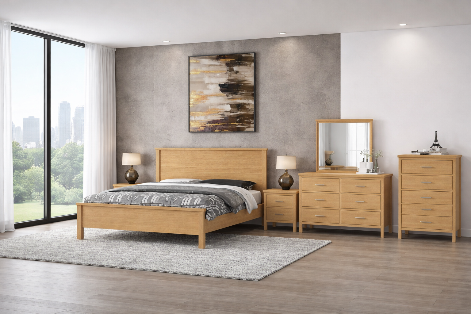 BELROSE (AUSSIE MADE) BEDROOM COLLECTION - ASSORTED COLOURS - STARTING FROM $1299