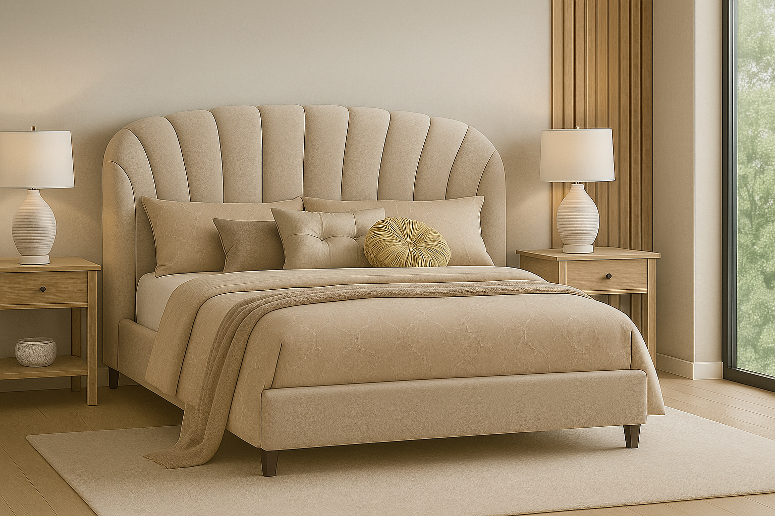 ART (AUSSIE MADE) UPHOLSTERED BEDROOM COLLECTION – ASSORTED FABRICS & COLOURS - STARTING FROM $799