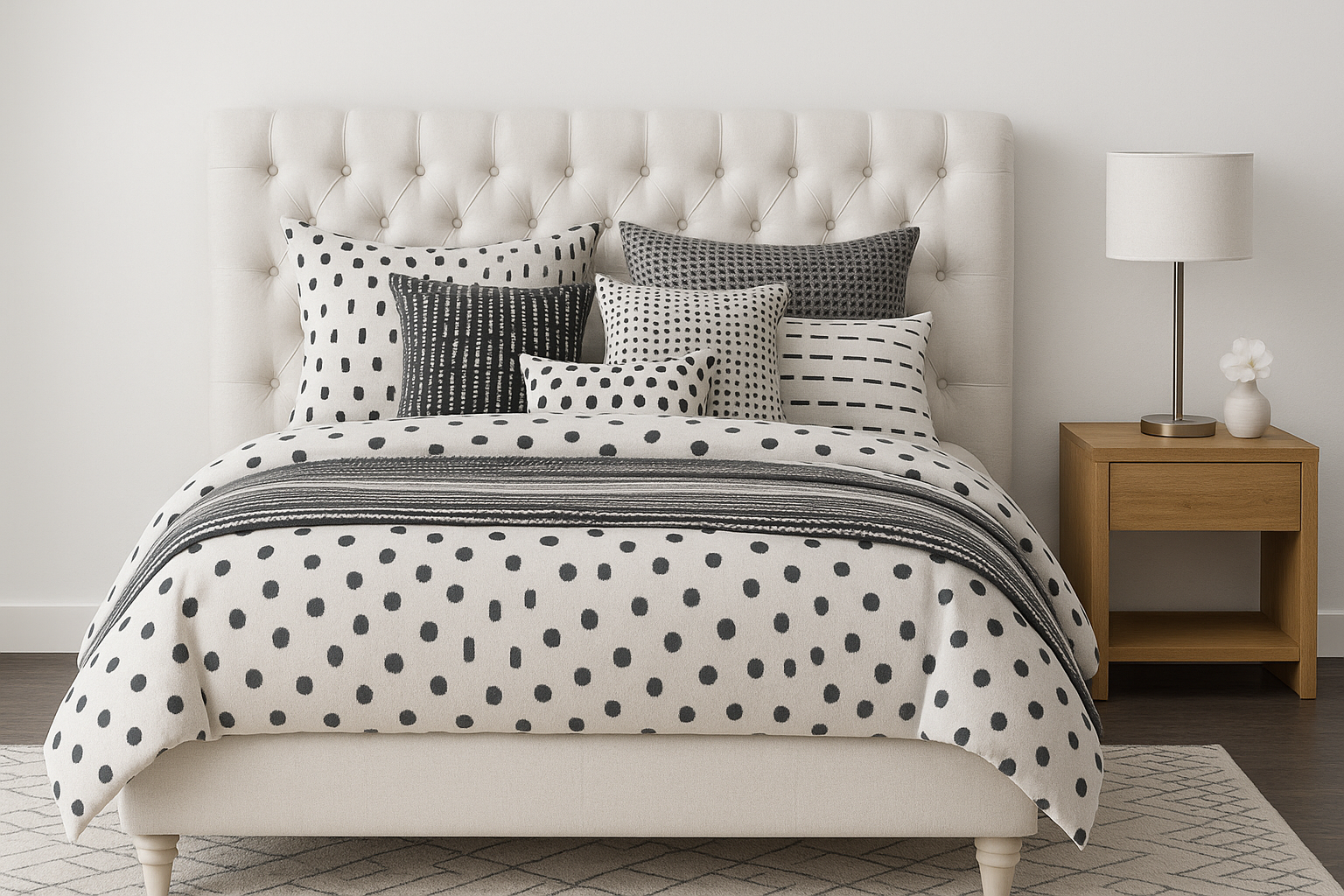 LACEY (AUSSIE MADE) UPHOLSTERED BEDROOM COLLECTION – ASSORTED FABRICS & COLOURS - STARTING FROM $1999