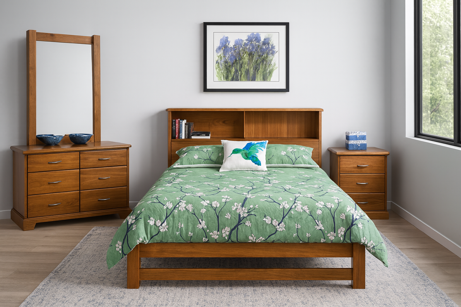 DARWIN (AUSSIE MADE) BOOKEND BEDROOM COLLECTION - ASSORTED COLOURS - STARTING FROM $999