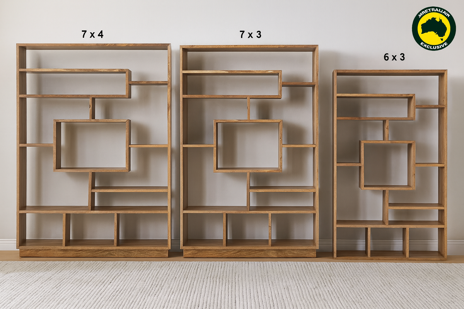 SHAREE (AUSSIE MADE) ROOM DIVIDER COLLECTION - ASSORTED STAINED COLOURS - STARTING FROM $999