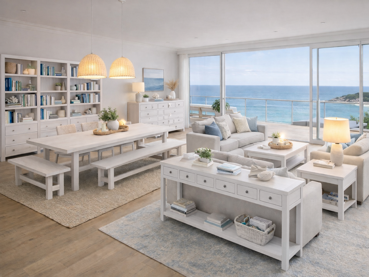 CLIFTON (AUSSIE MADE/HYBRID) DINING AND LIVING COLLECTION - ASSORTED COLOURS - STARTING FROM $5999