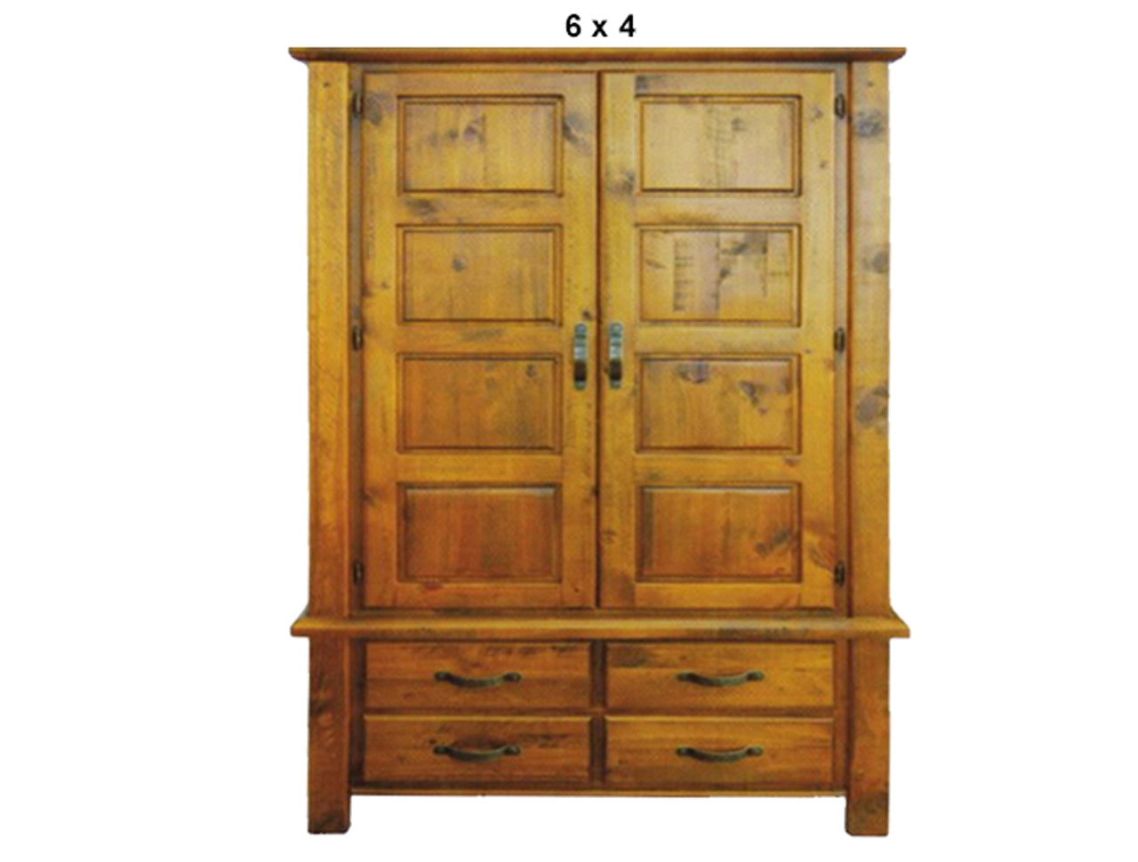 CONVENTRY (AUSSIE MADE) 2 DOOR / 4 DRAWER WARDROBE COLLECTION - ASSORTED STAINED COLOURS - STARTING FROM $2499