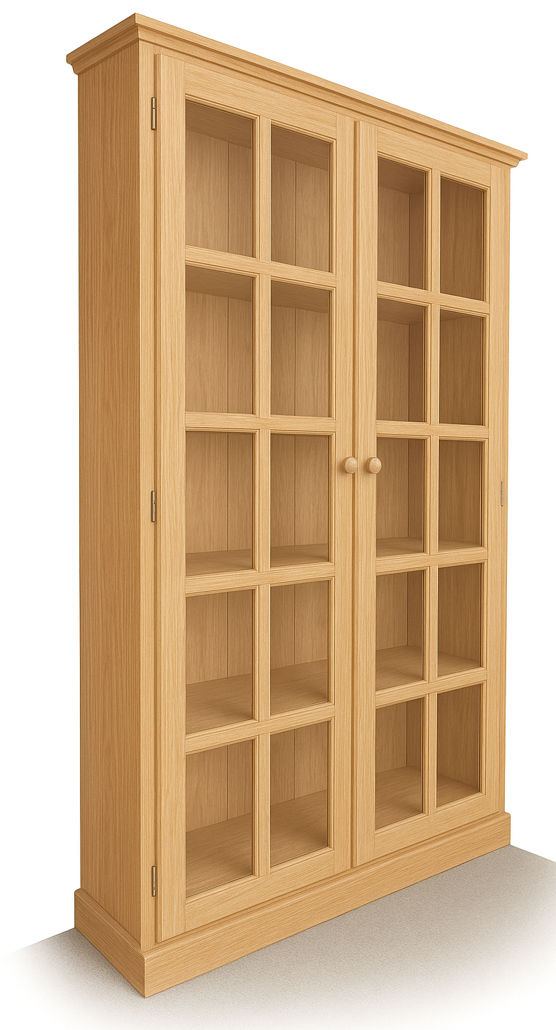 CROSSY (AUSSIE MADE) 2 DOOR LIBRARY HIGHLINE UNIT WITH FRAMED DOORS COLLECTION - ASSORTED COLOURS - STARTING FROM $1199