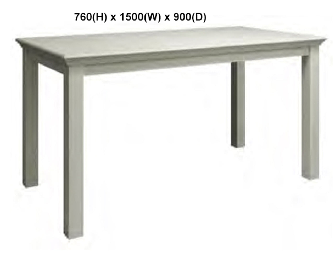 DELAN (AUSSIE MADE) DINING TABLE COLLECTION - ASSORTED PAINTED COLOURS - STARTING FROM $799